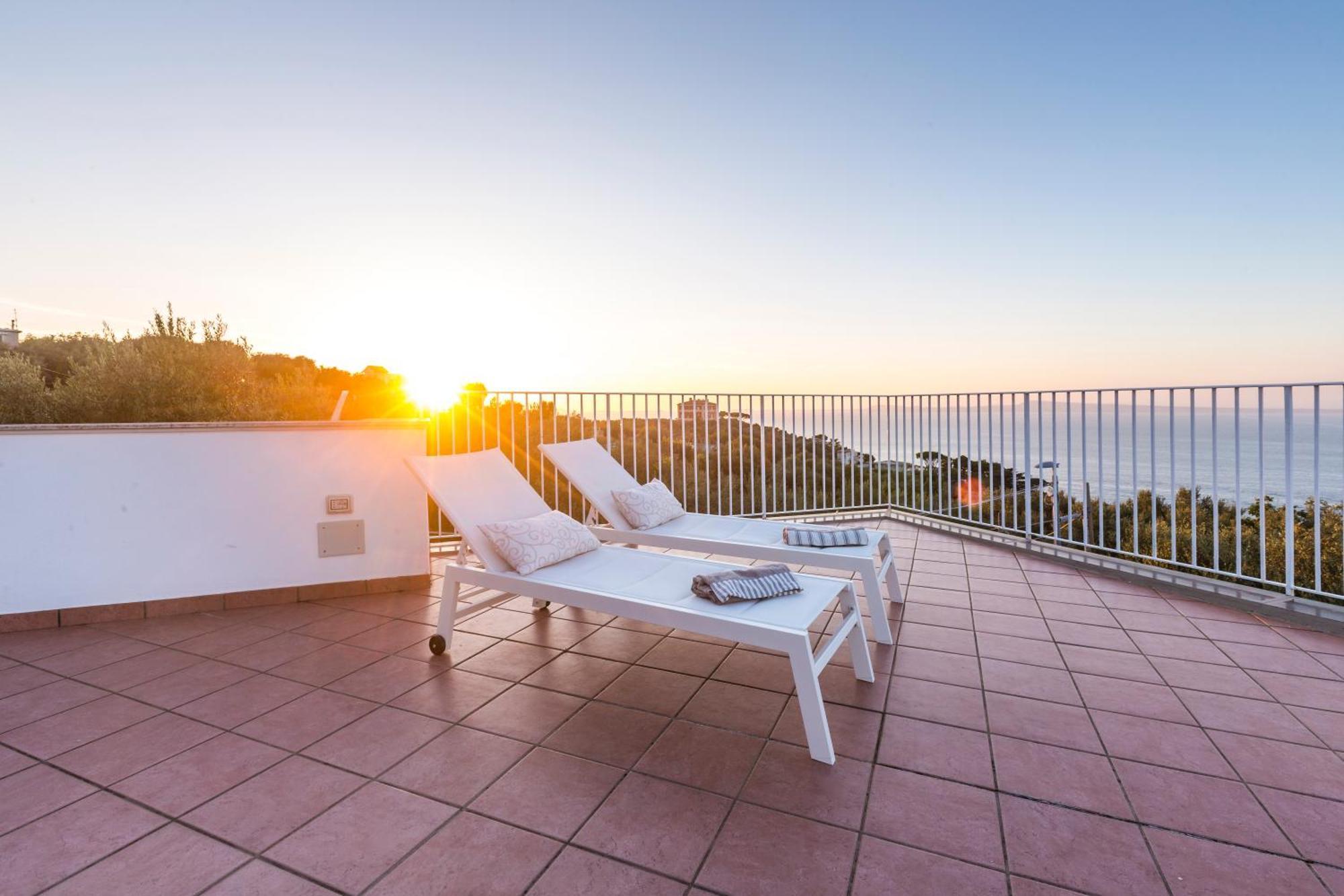 La Terrazza Sul Golfo Vila Sorrento Exterior foto