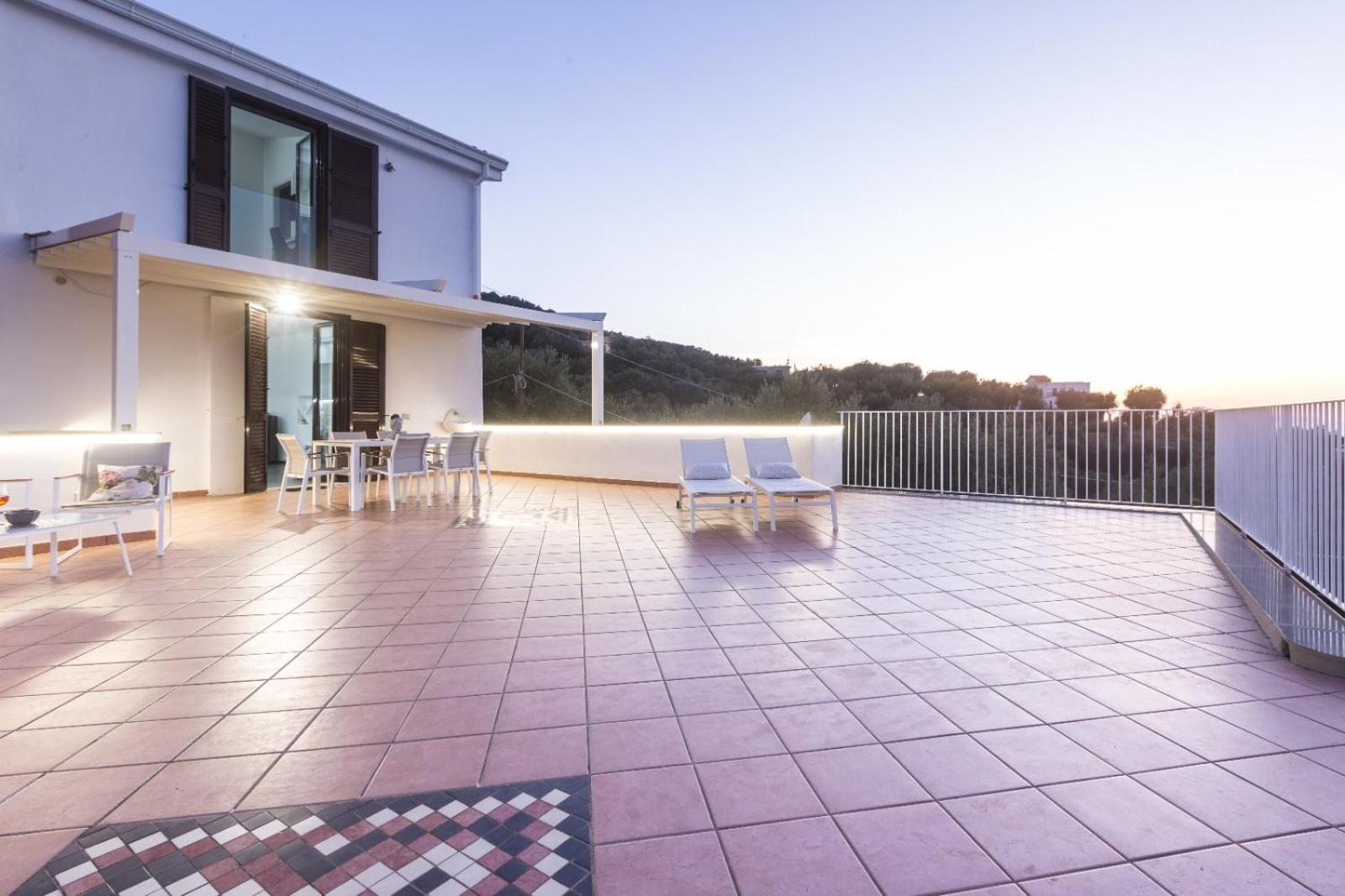 La Terrazza Sul Golfo Vila Sorrento Exterior foto